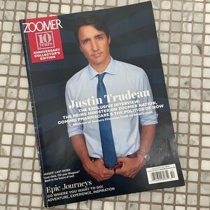Justin Trudeau 🇨🇦featured Zoomer magazine 2018